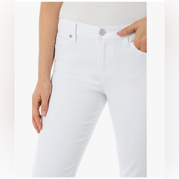 Liverpool Women's Abby Ankle Skinny Size 4/27 Bright White - Picture 6 of 10